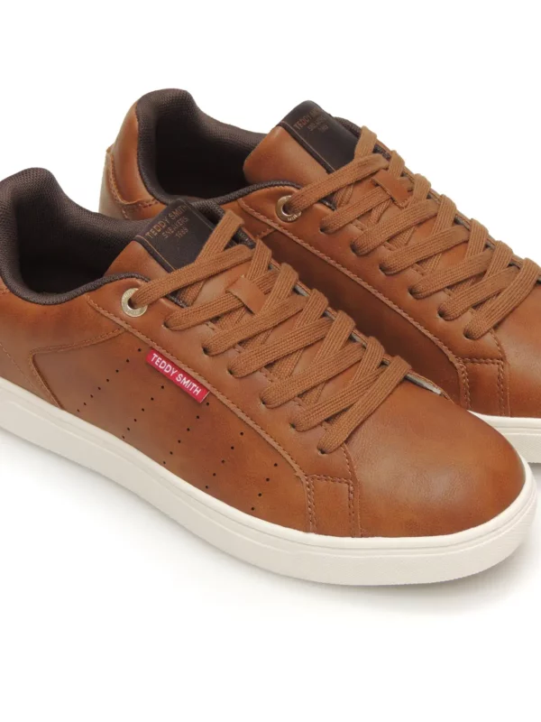 sneakers--teddy smith-120091-polipiel-camel
