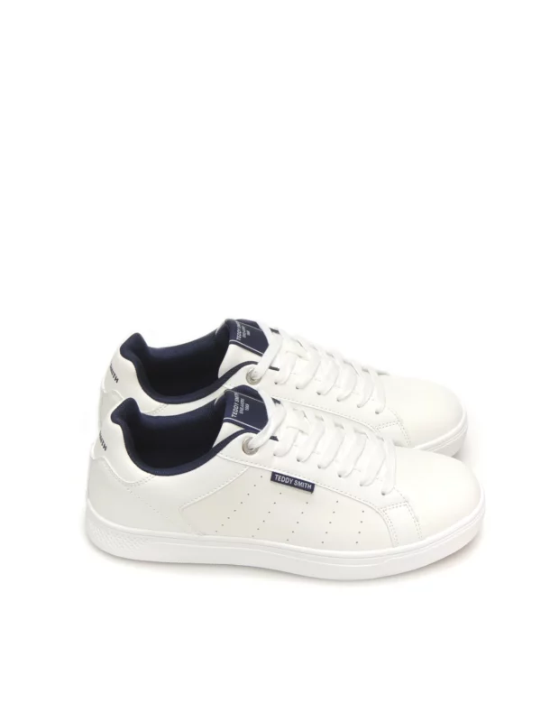 sneakers--teddy smith-120091-polipiel-blanco