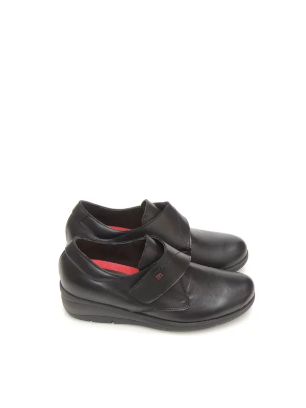 zapatos-de velcro-pepe sÁenz-20657-piel-negro