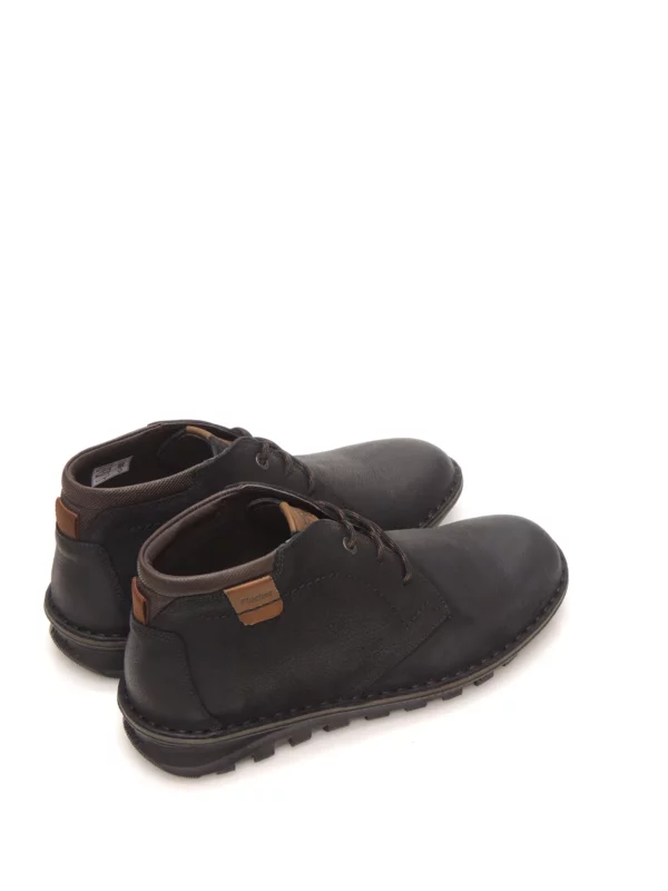 botines-media caÑa-fluchos-f2260-piel-negro