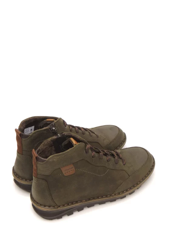 botines-media caÑa-fluchos-f2261-piel-kaki