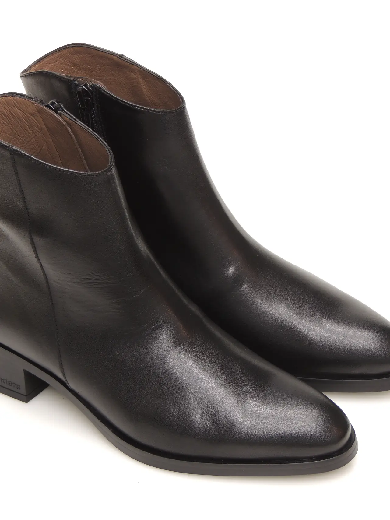 botines-media caÑa-wonders-d-1801-piel-negro