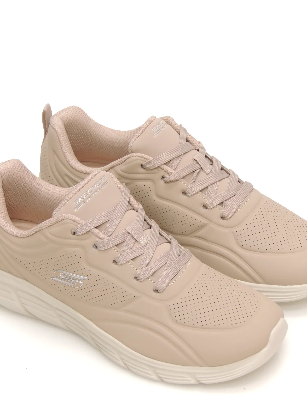 sneakers--skechers-117715-polipiel-nude