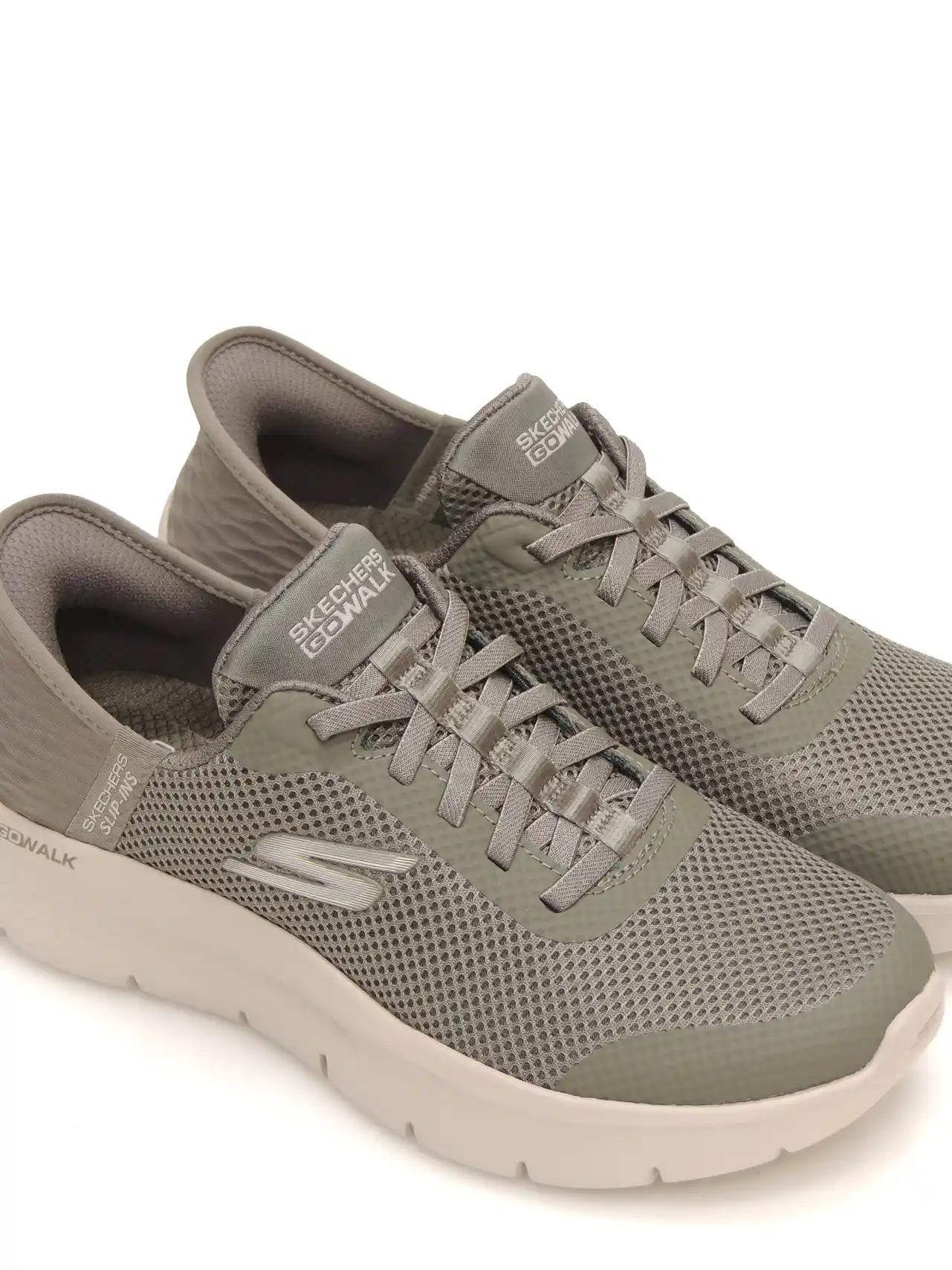 sneakers--skechers-124836-naylon-verde