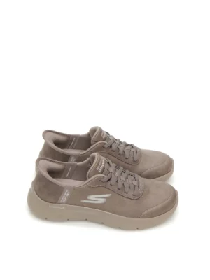 sneakers--skechers-124837-polipiel-marron
