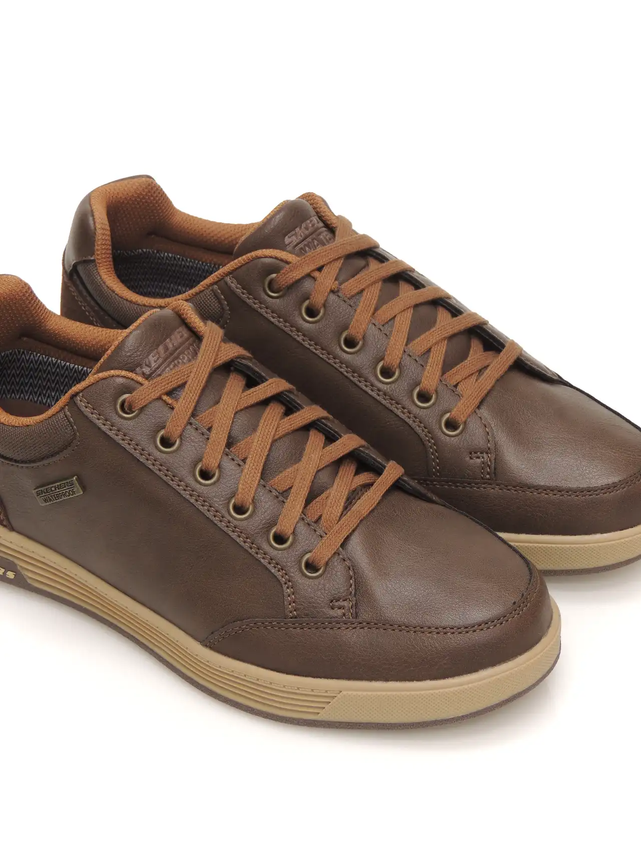 sneakers-impermeables-skechers-210944-polipiel-marron