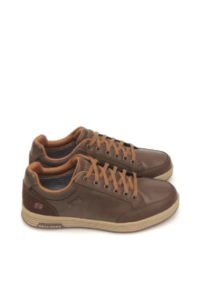 sneakers-impermeables-skechers-210944-polipiel-marron