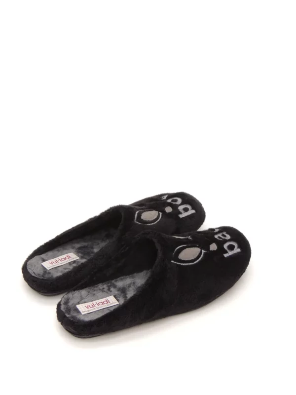 zapatillas-estar en casa-vulladi-7609-123-tejido-negro