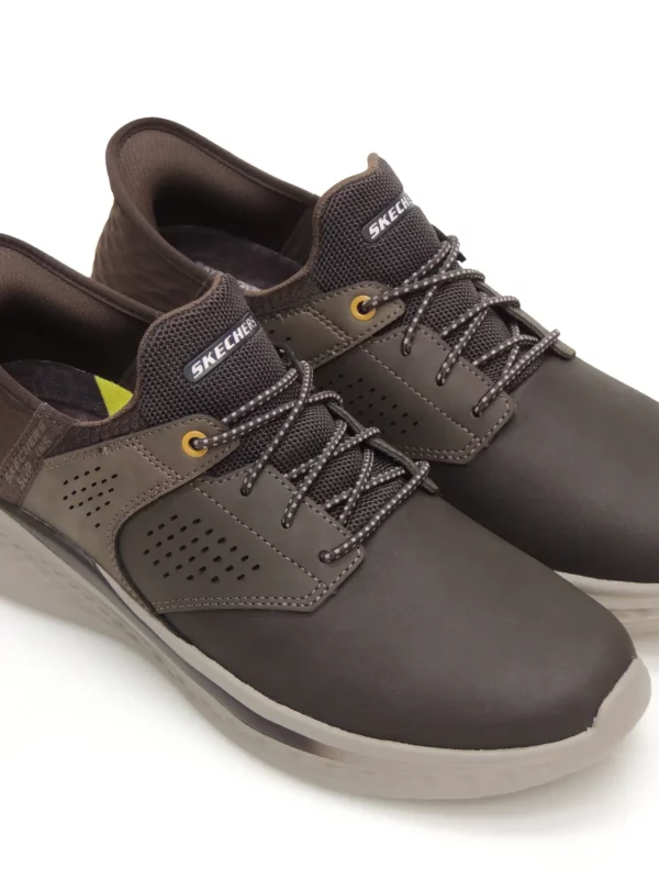 zapatos--skechers-210890-polipiel-marron