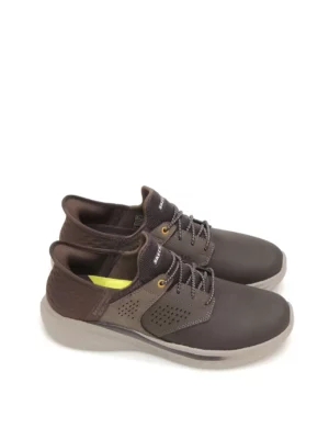 zapatos--skechers-210890-polipiel-marron