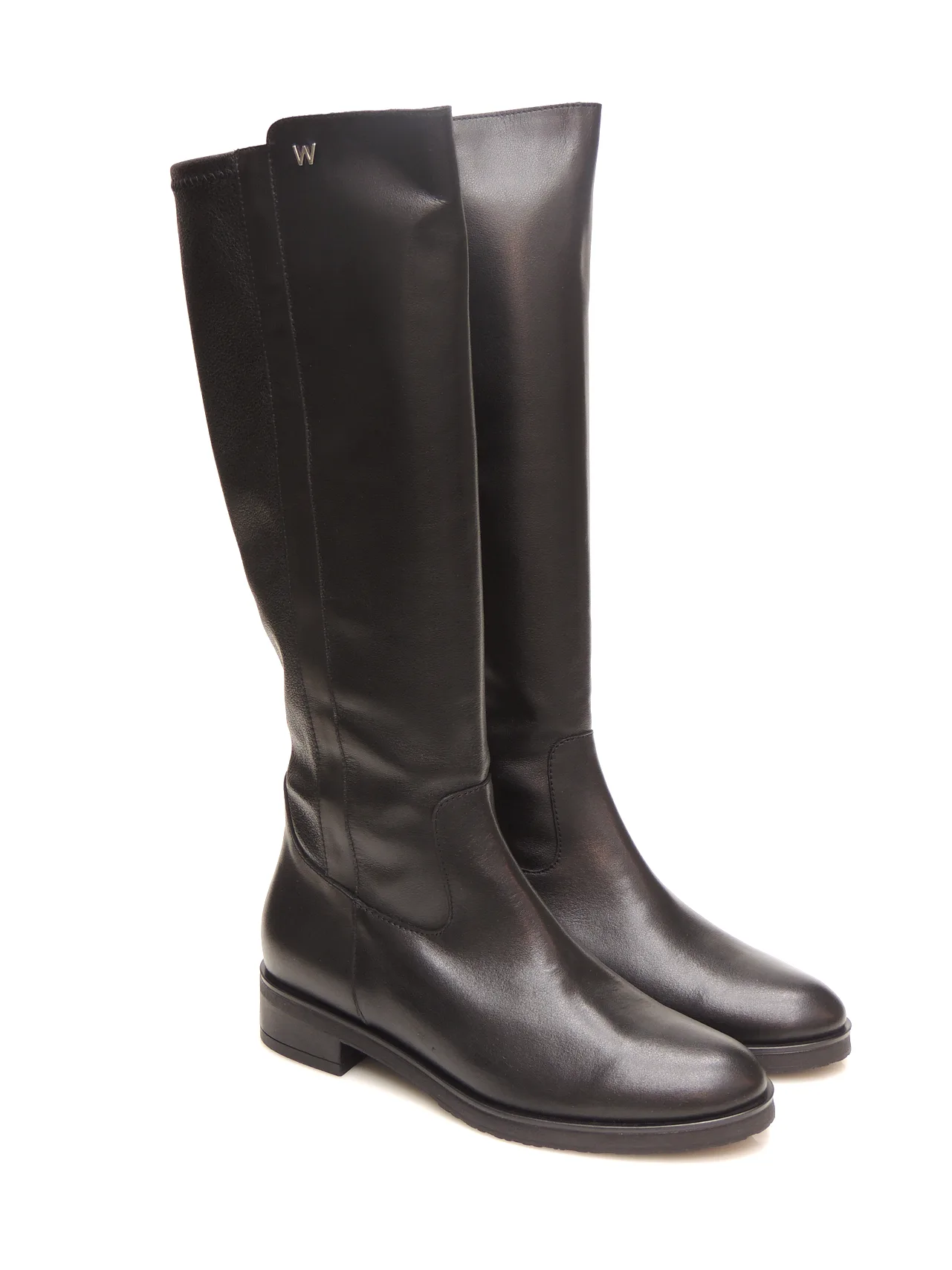botas-caÑa alta-wonders-c-54100-piel-negro