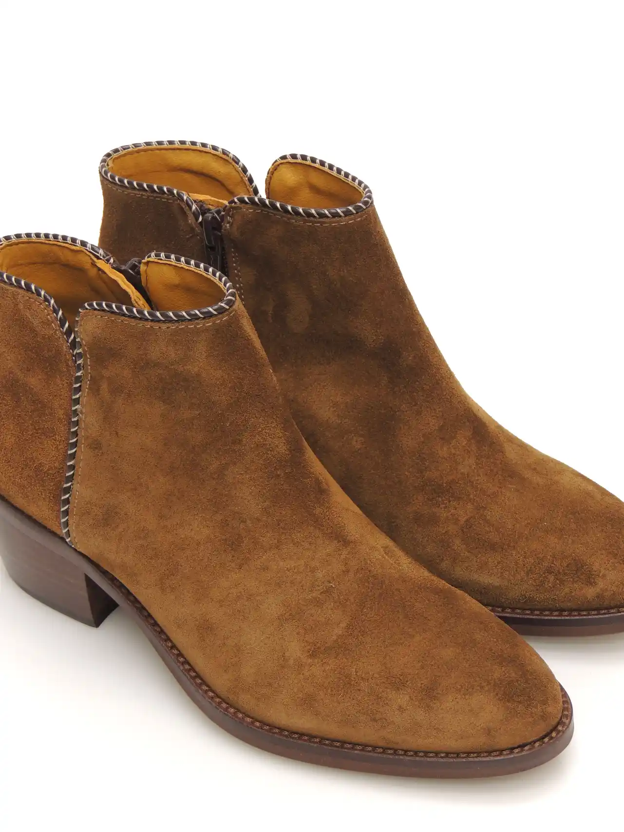 botines-camperos-dakota boots-dkt 40-serraje-camel