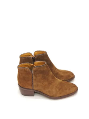 botines-camperos-dakota boots-dkt 40-serraje-camel