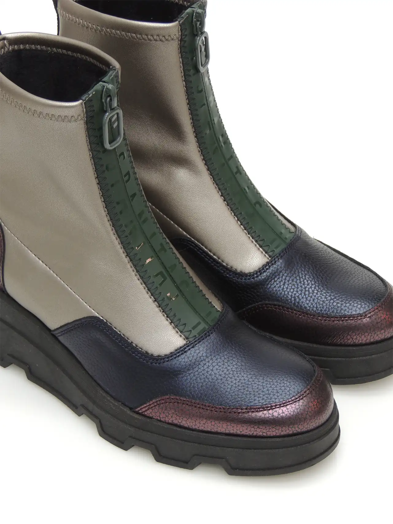 botines-media caÑa-hispanitas-chi243711-piel-multicolor