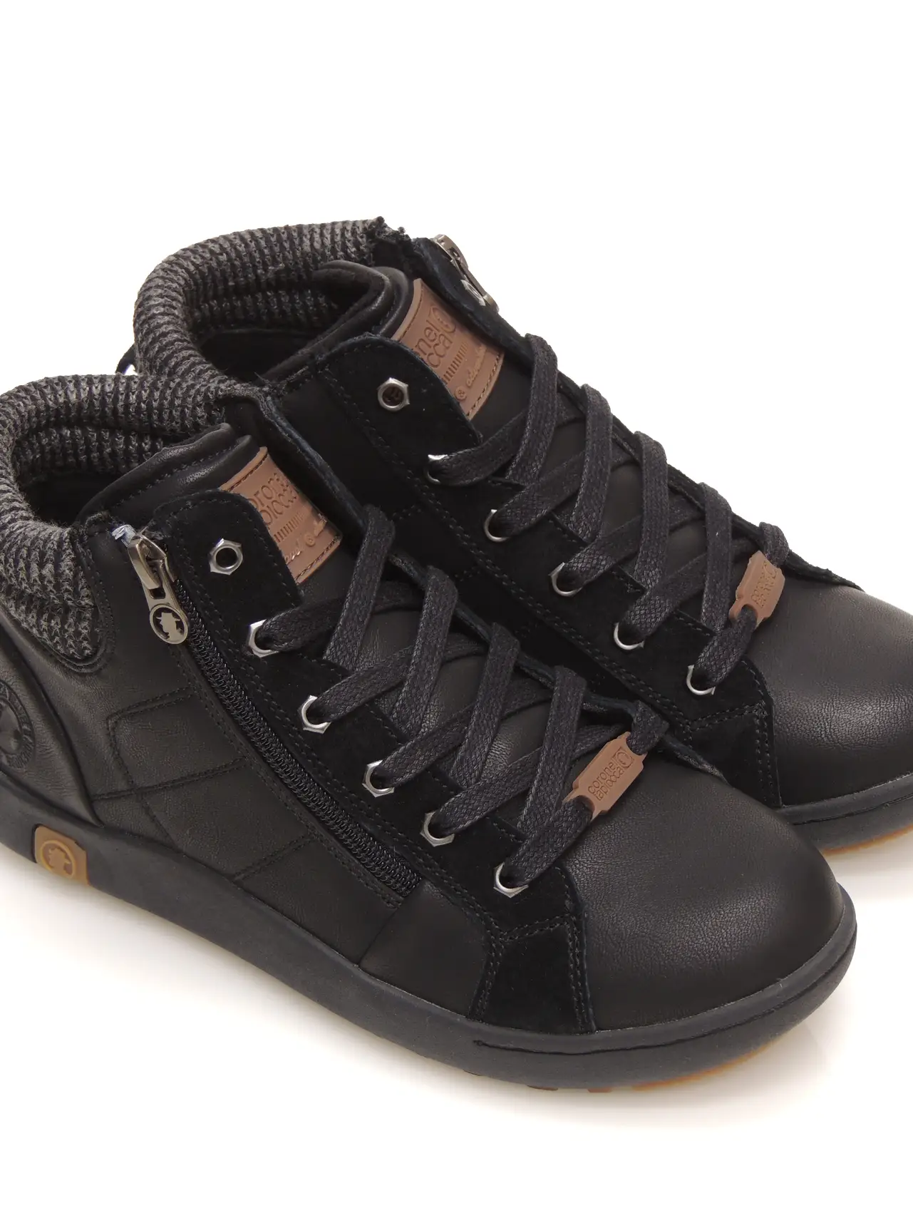 botines-media caÑa-coronel tapiocca-t701-polipiel-negro