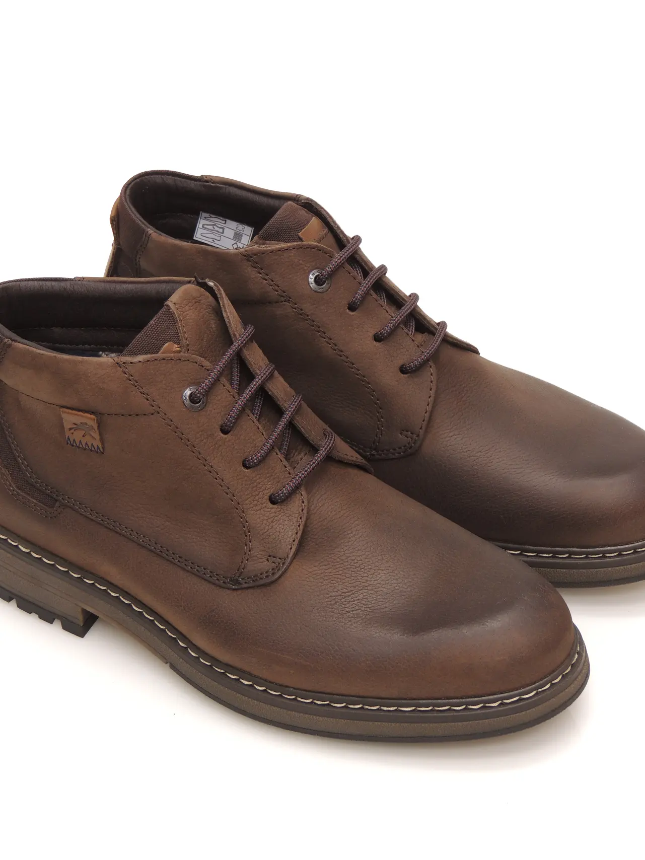 botines-media caÑa-fluchos-f1593-piel-marrÓn