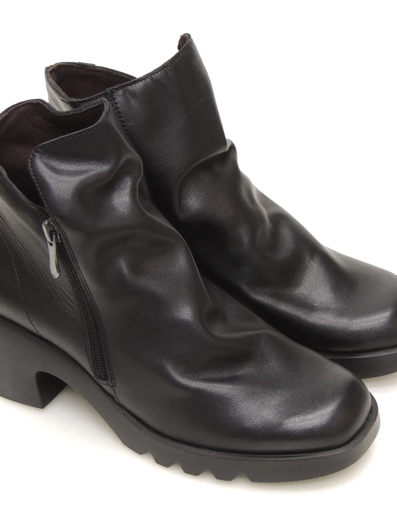 botines-media caÑa-pepe saenz-21217-piel-negro