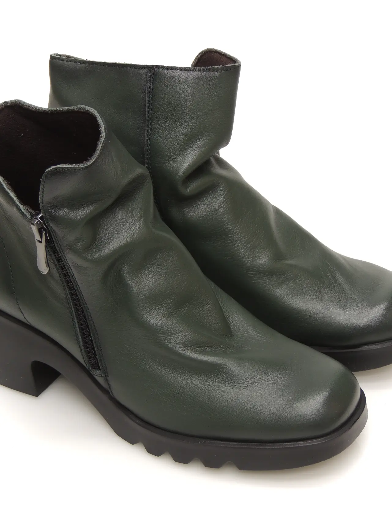 botines-media caÑa-pepe saenz-21217-piel-kaki