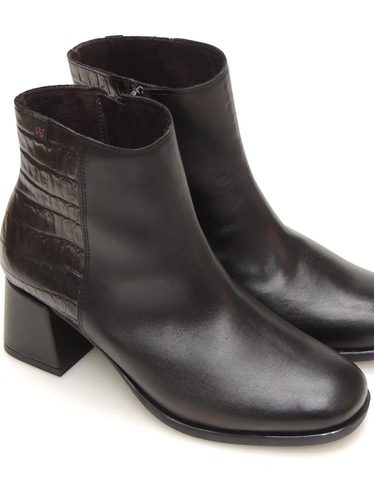 botines-media caÑa-pepe saenz-21510-piel-negro