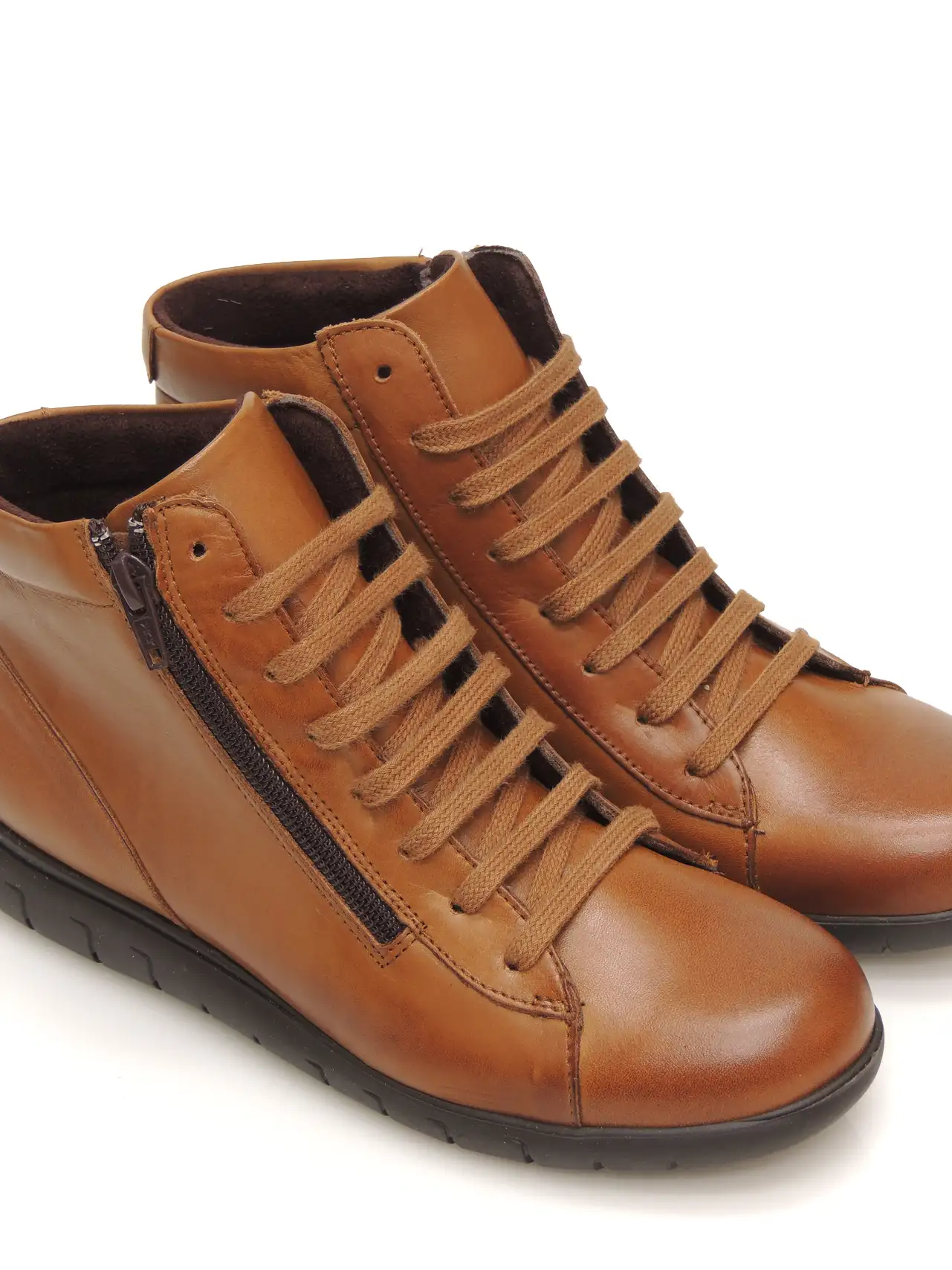 botines-media caÑa-pitillos-20214-piel-cuero