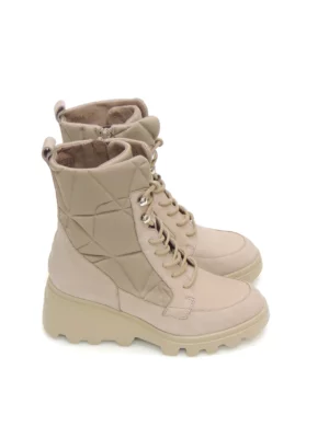 botines-media caÑa-wonders-g-7004-piel-taupe
