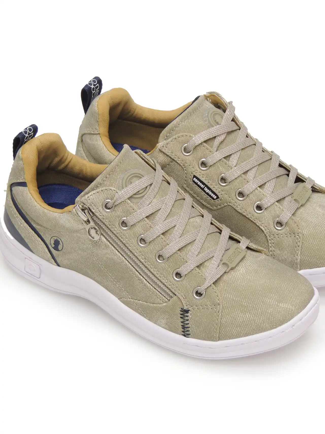 sneakers--coronel tapiocca-t267-7-textil-beige