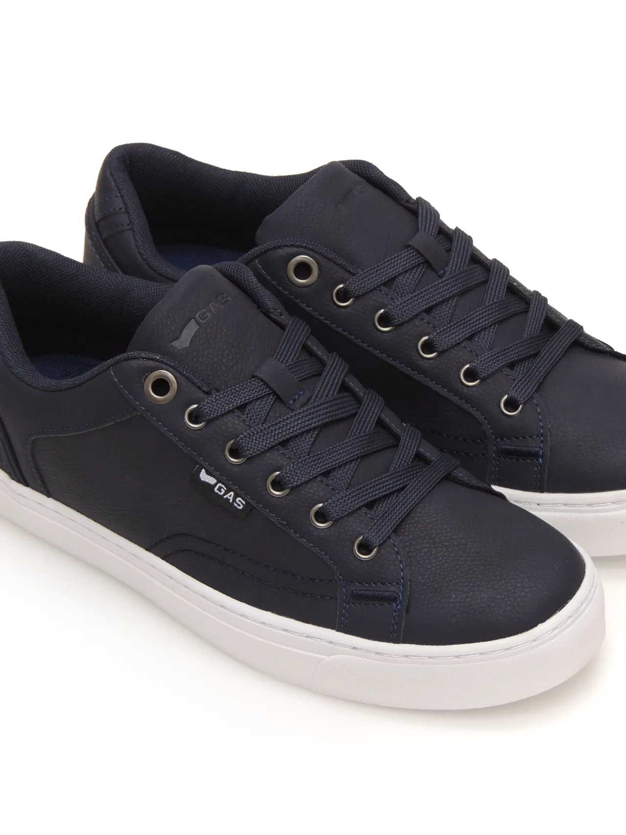 sneakers--gas jeans-marlih ltx-polipiel-marino