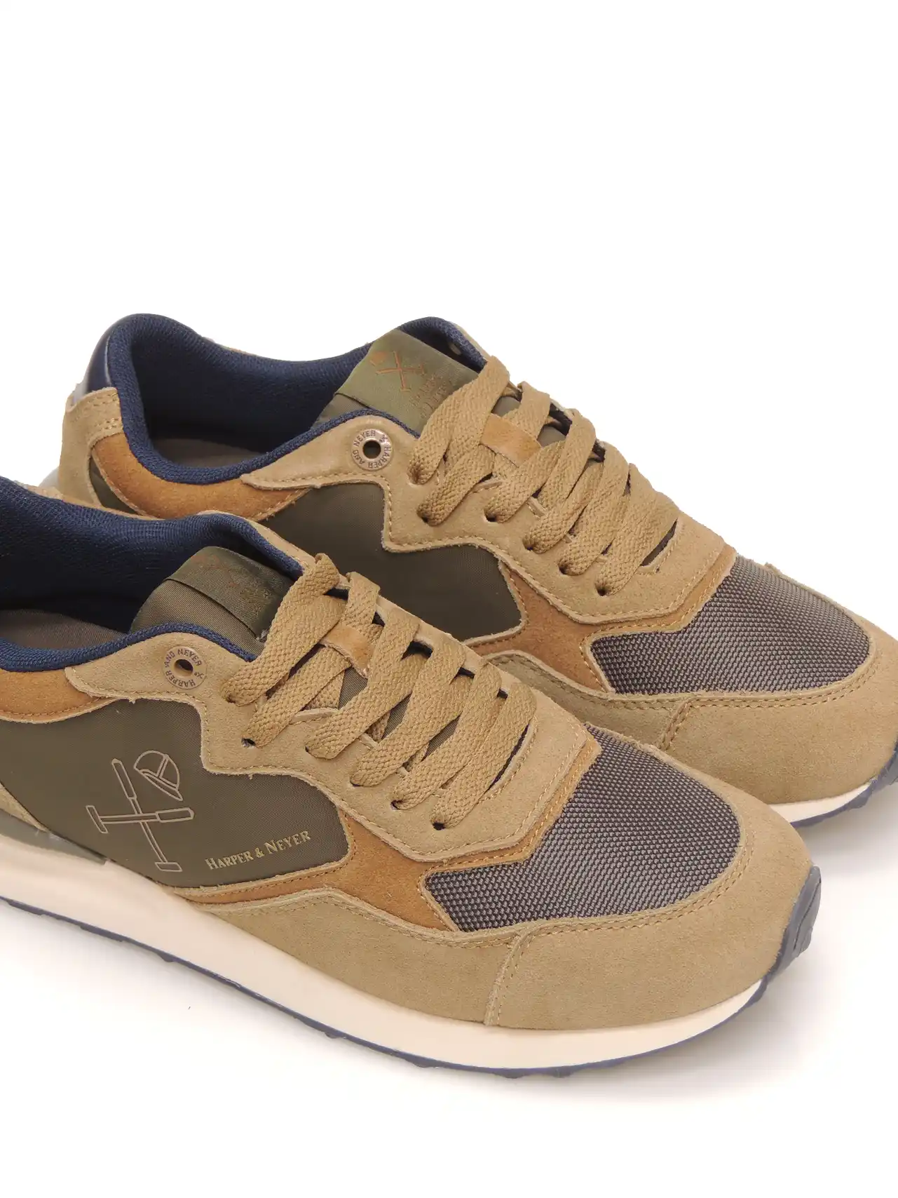 sneakers--harper & neyer-yosemite-piel-verde