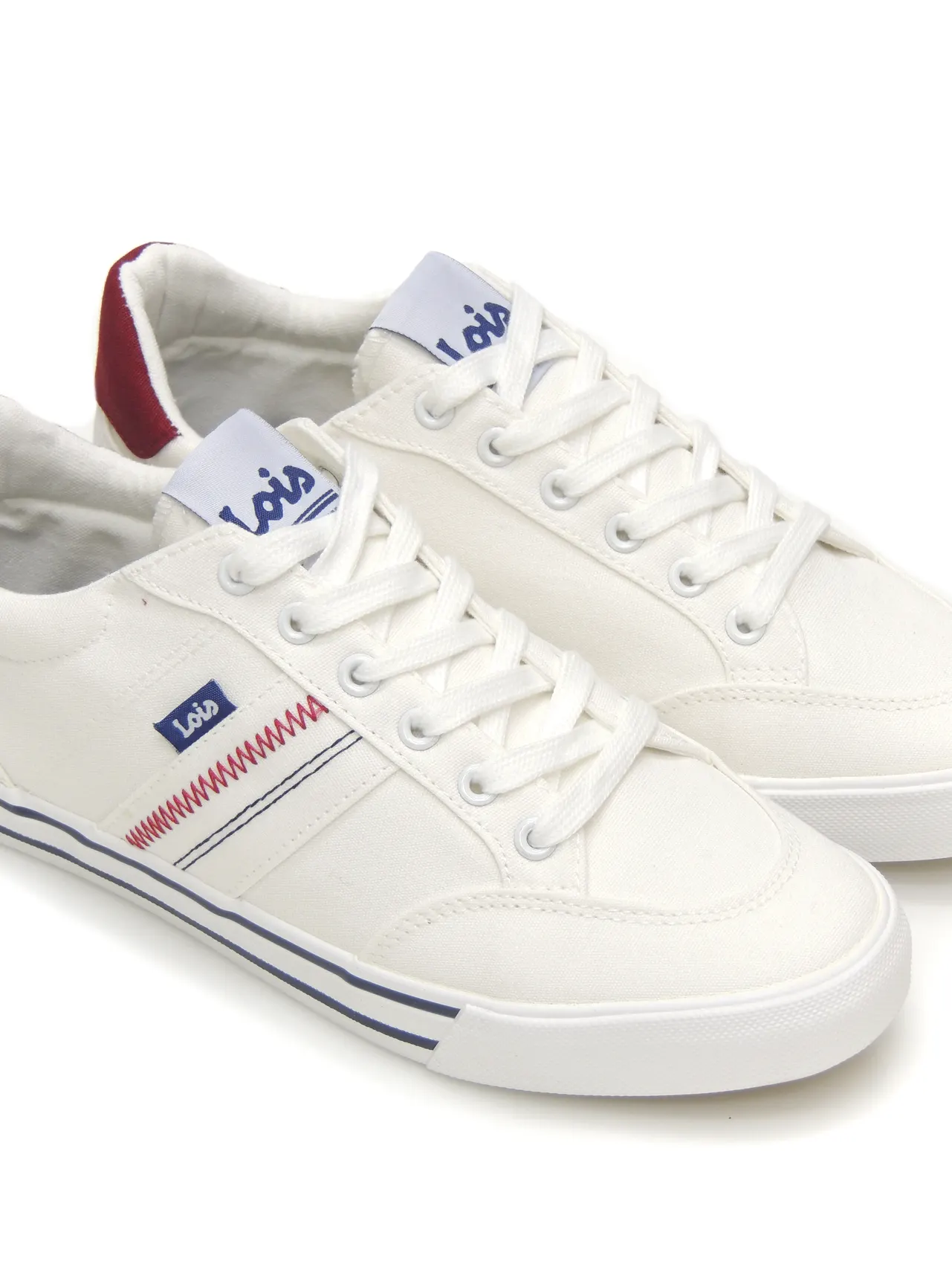 sneakers--lois-61375-06-lona-blanco