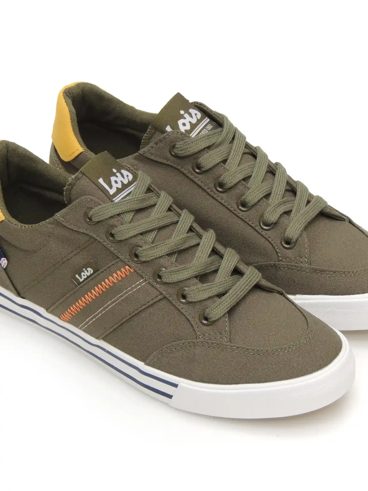 sneakers--lois-61375-147-lona-kaki