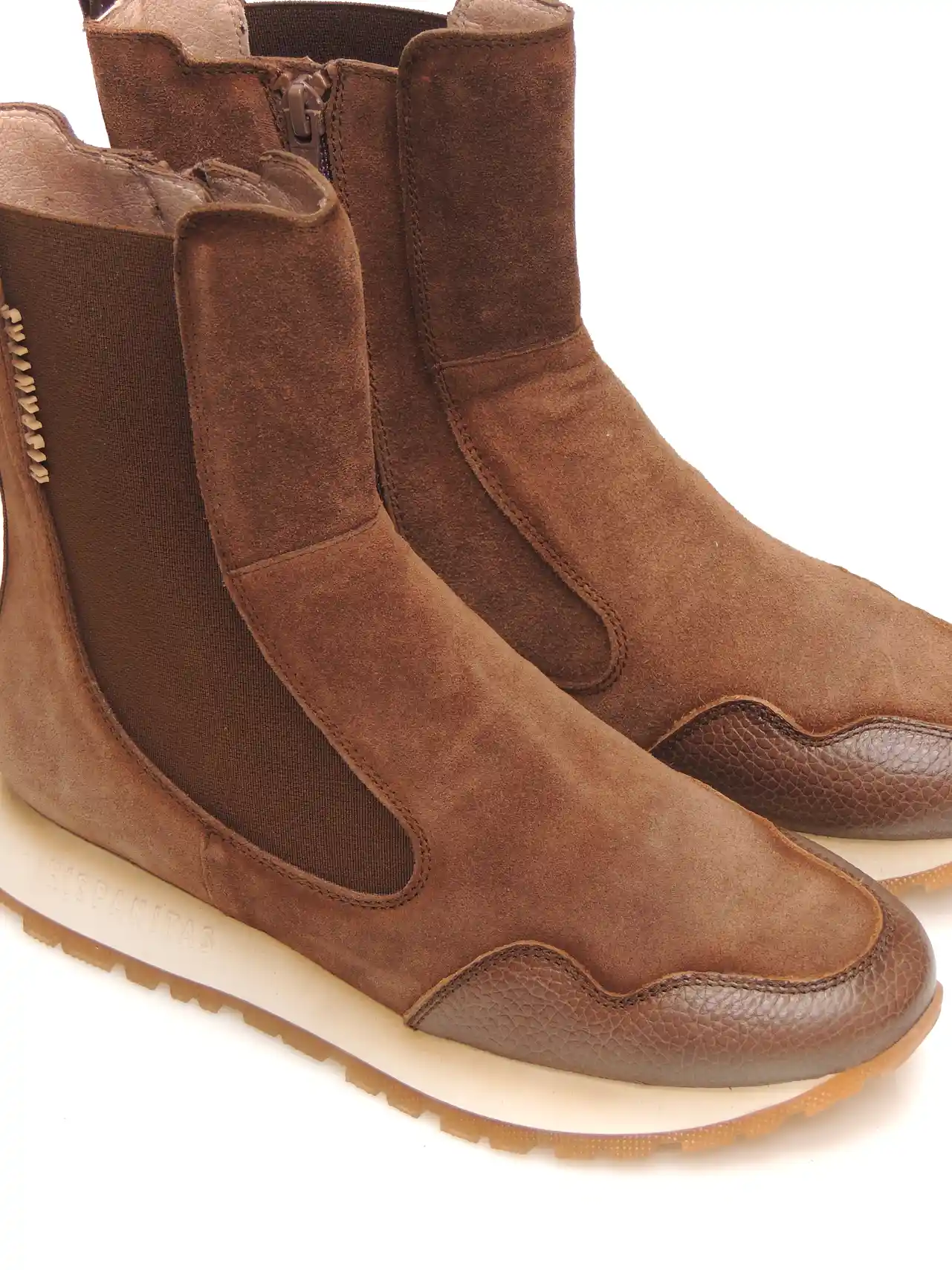 sneakers-media caÑa-hispanitas-hi254373-serraje-cuero