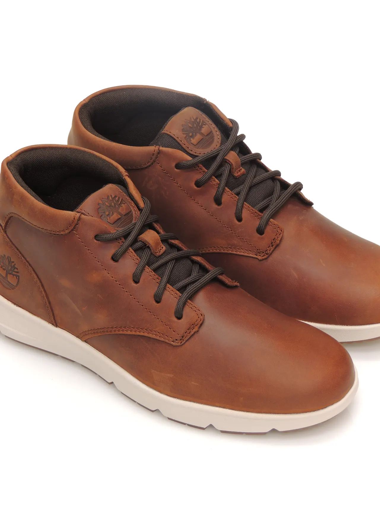 sneakers-media caÑa-timberland-tb0a6c7tem61-piel-marrÓn