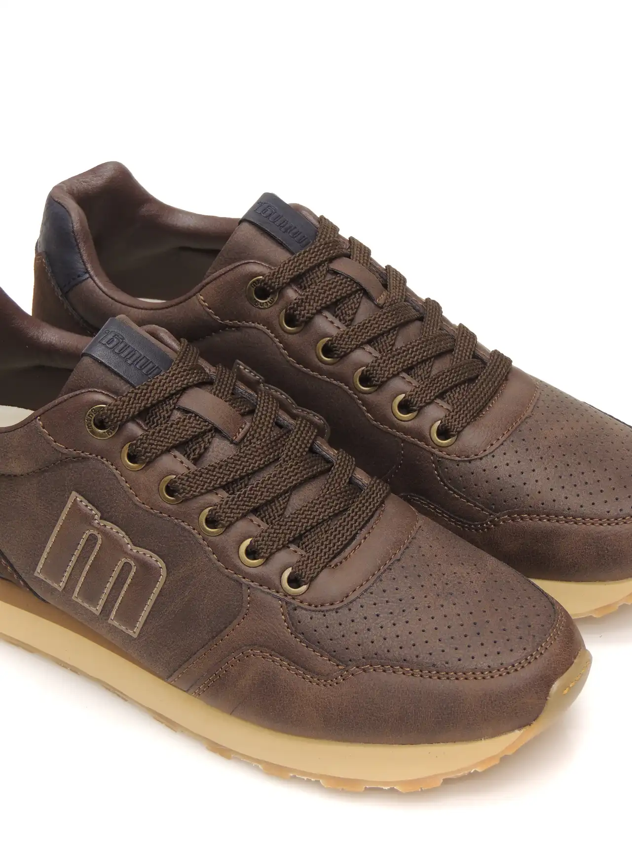 sneakers--mustang-84755-polipiel-marrÓn