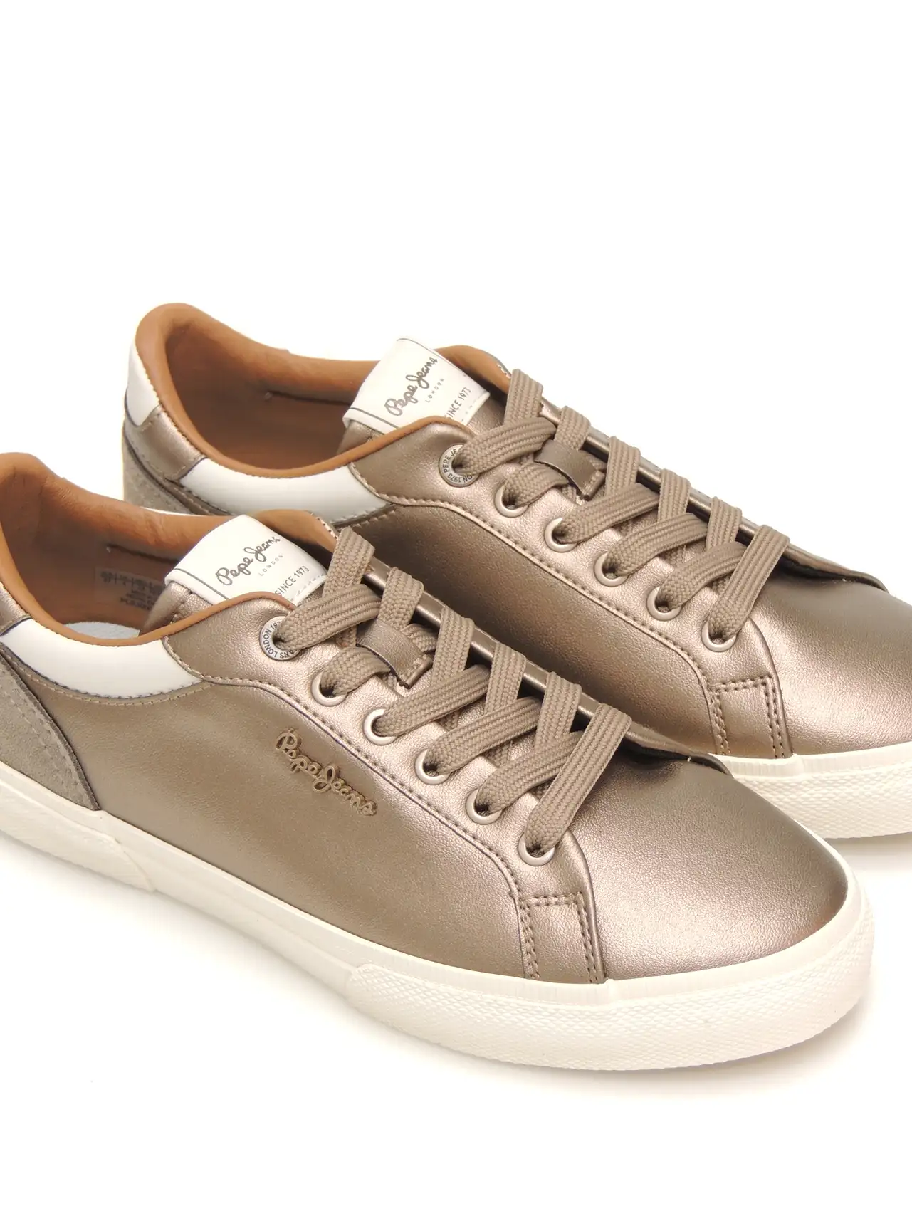 sneakers--pepe jeans-pls300005-polipiel-bronce