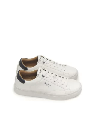 sneakers--pepe jeans-pms00048-polipiel-blanco