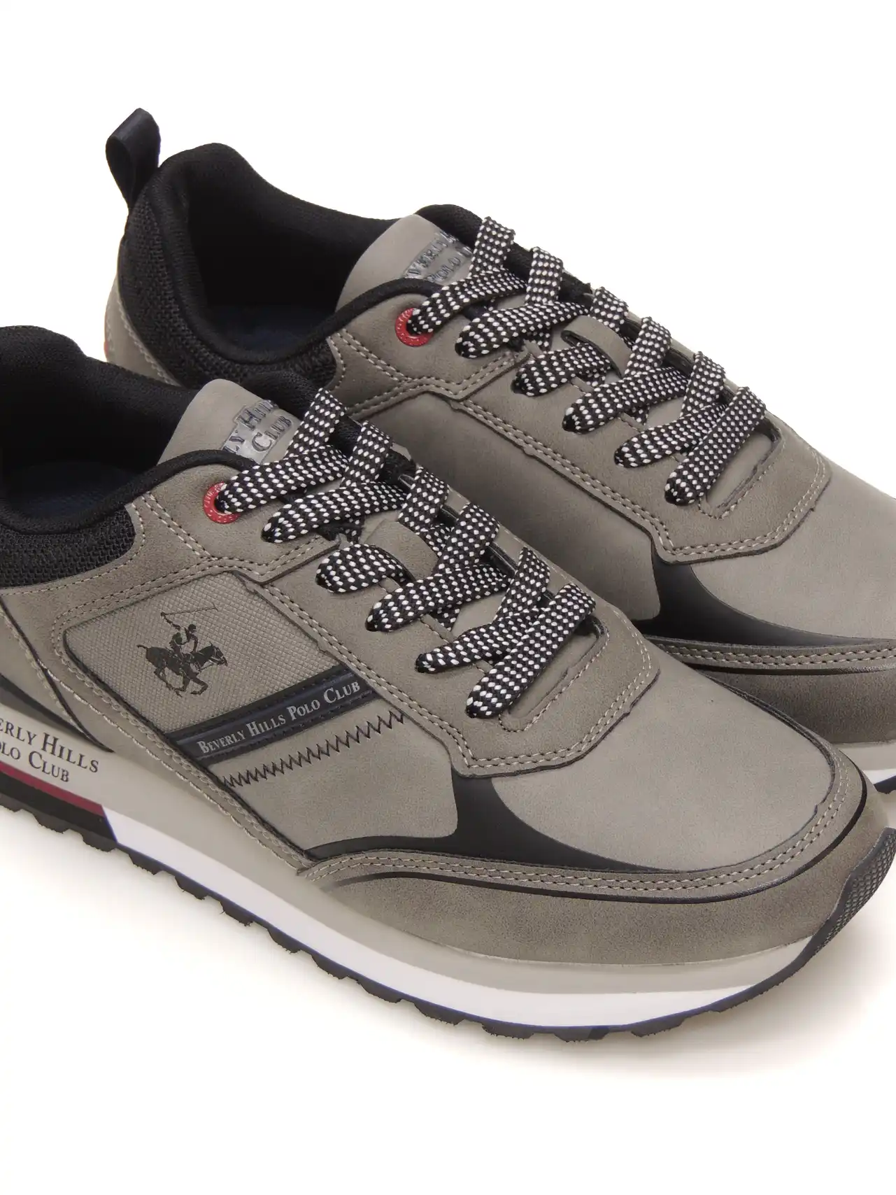 sneakers--polo club-beverly mix2-polipiel-gris