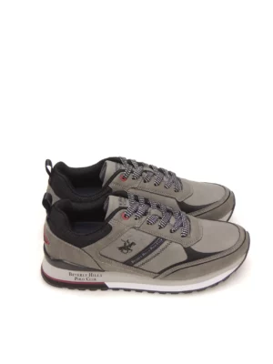 sneakers--polo club-beverly mix2-polipiel-gris