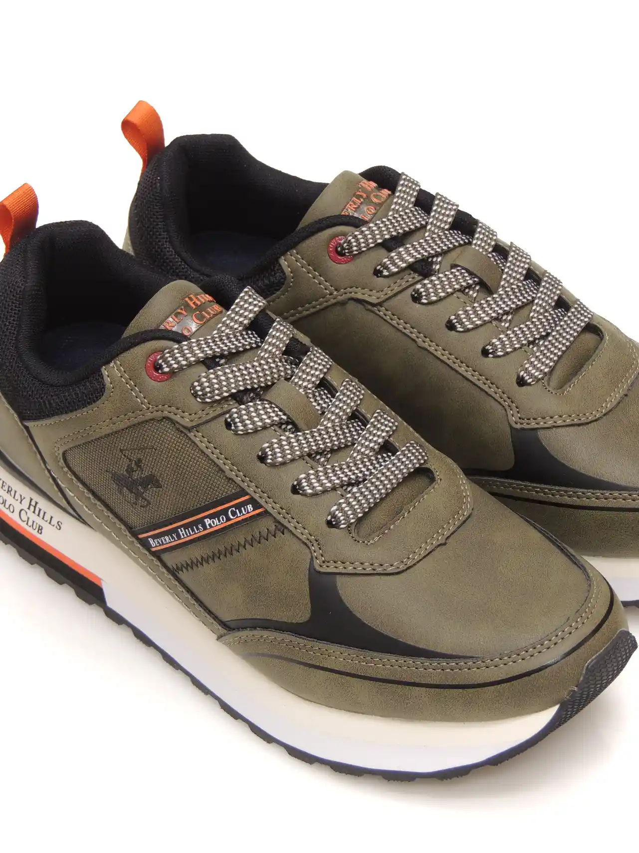 sneakers--polo club-beverly mix2-polipiel-verde