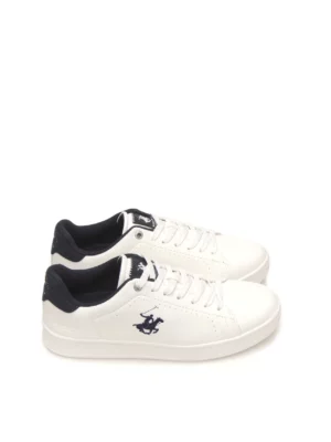 sneakers--polo club-hills mix-polipiel-blanco