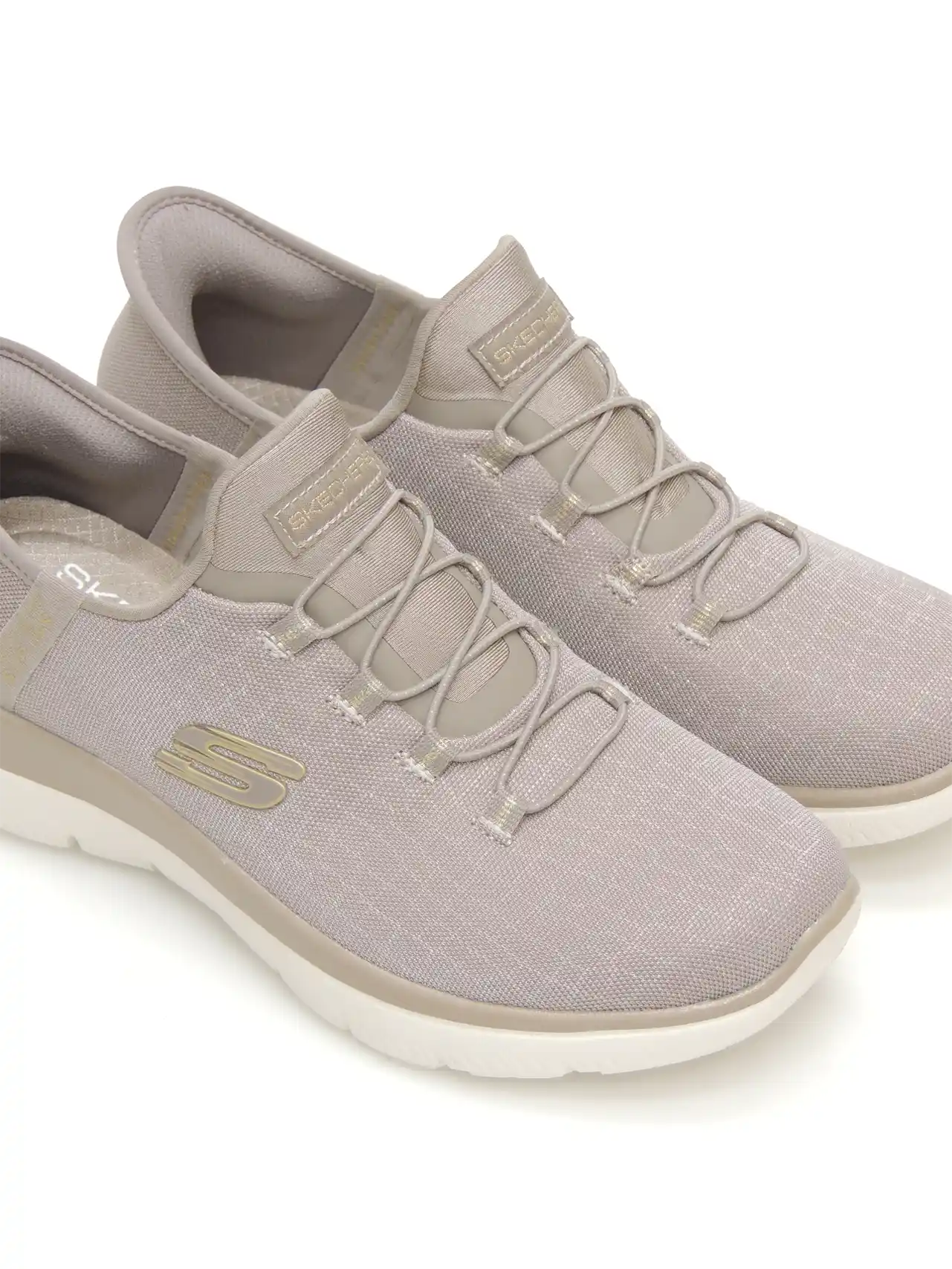 sneakers--skechers-150128-naylon-taupe
