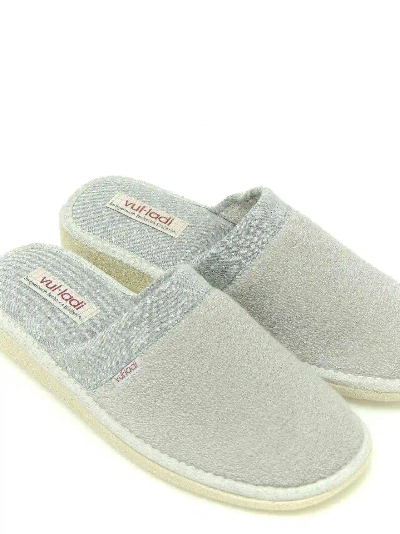 zapatillas-estar en casa-vulladi-7050-717-toalla-gris